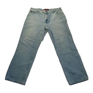 Steve & Barrys Men’s Size 40x32 Vintage Blue Relaxed Fit Red Star Denim jeans